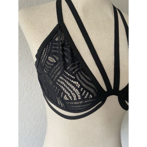 For Love & Lemons Bra Lingerie Skivvies Love You Knot Bralette - Picture 2 of 10